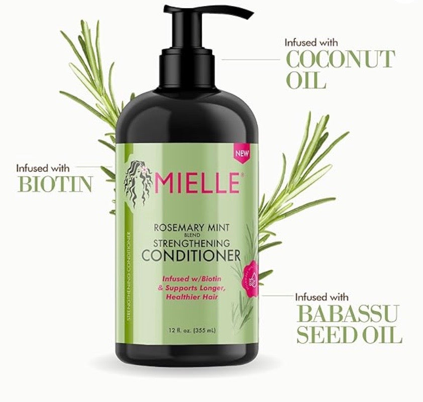 Mielle Organics Rosemary Mint Strengthening Conditioner with Biotin - Classy Touch Pk