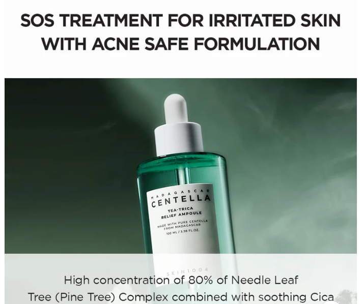 Skin1004 Madagascar - Centella Tea-Trica Relief Ampoule 100ml